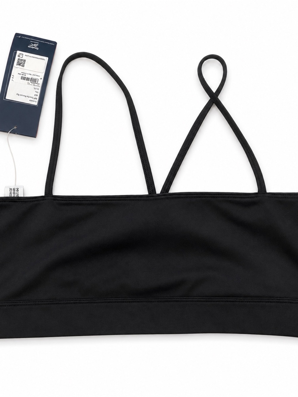 Reebok Black Strappy Sports Bralette